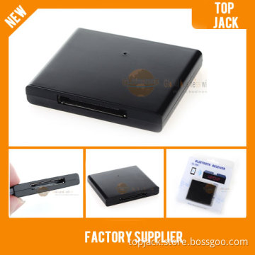 H-168 2.4GHz Mini Box Style Bluetooth V2.1+EDR Wireless Music Receiver Dock Adaptor 30 Pin Connector for iPhone/ iPad / iPod (TSBTIP01)